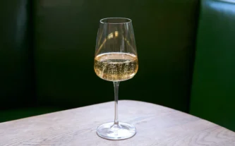 At The Angel in Highgate, Heath Ball has largely dismissed flutes in favour of wider glasses