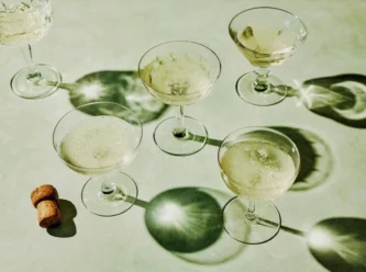 Coupes have a sexy, vintage air about them – but be mindful the champagne loses its bubbles quickly in this vessel Credit: Haarala Hamilton